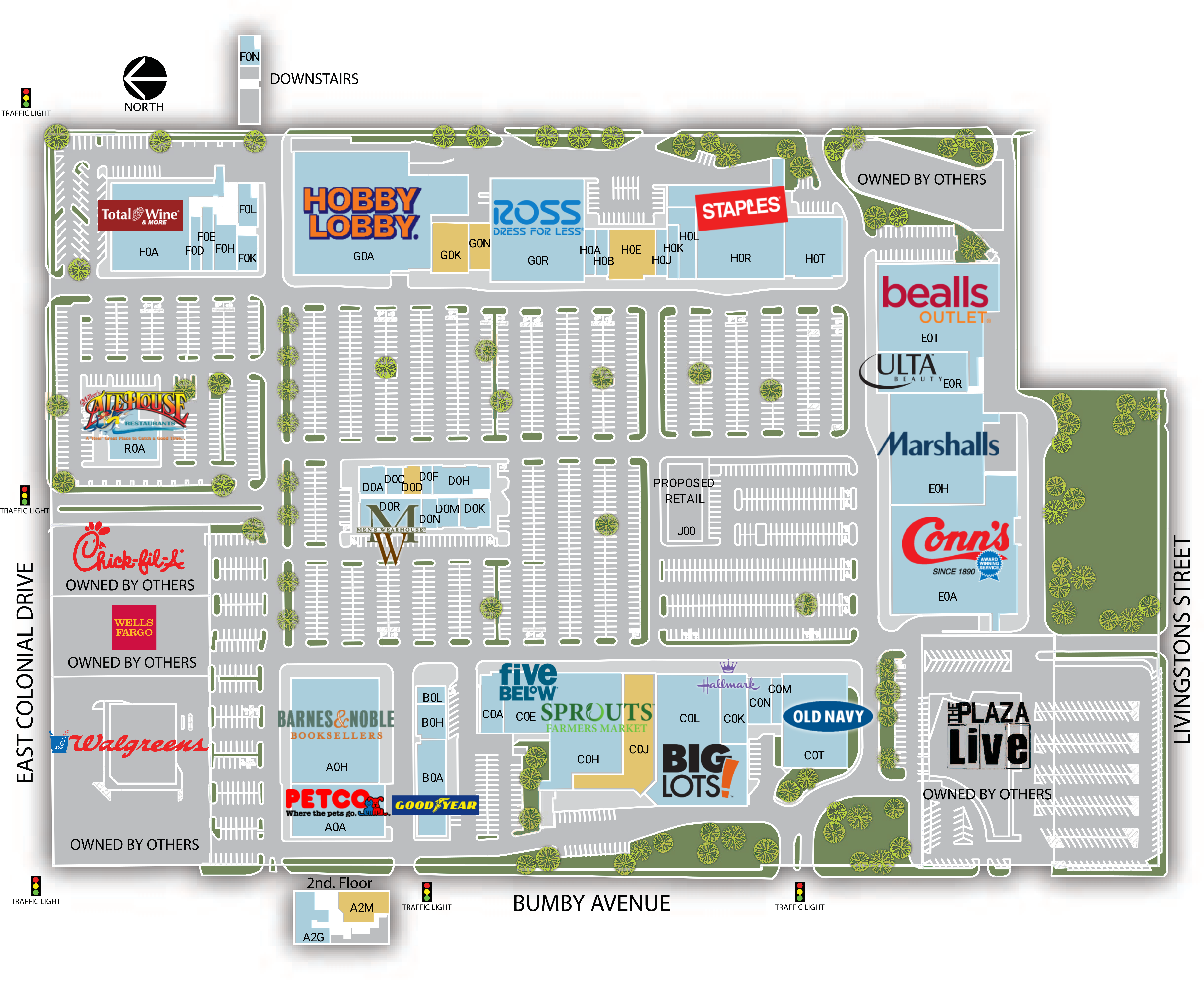 Retail Space For Lease Orlando Fl Colonial Plaza Weingarten