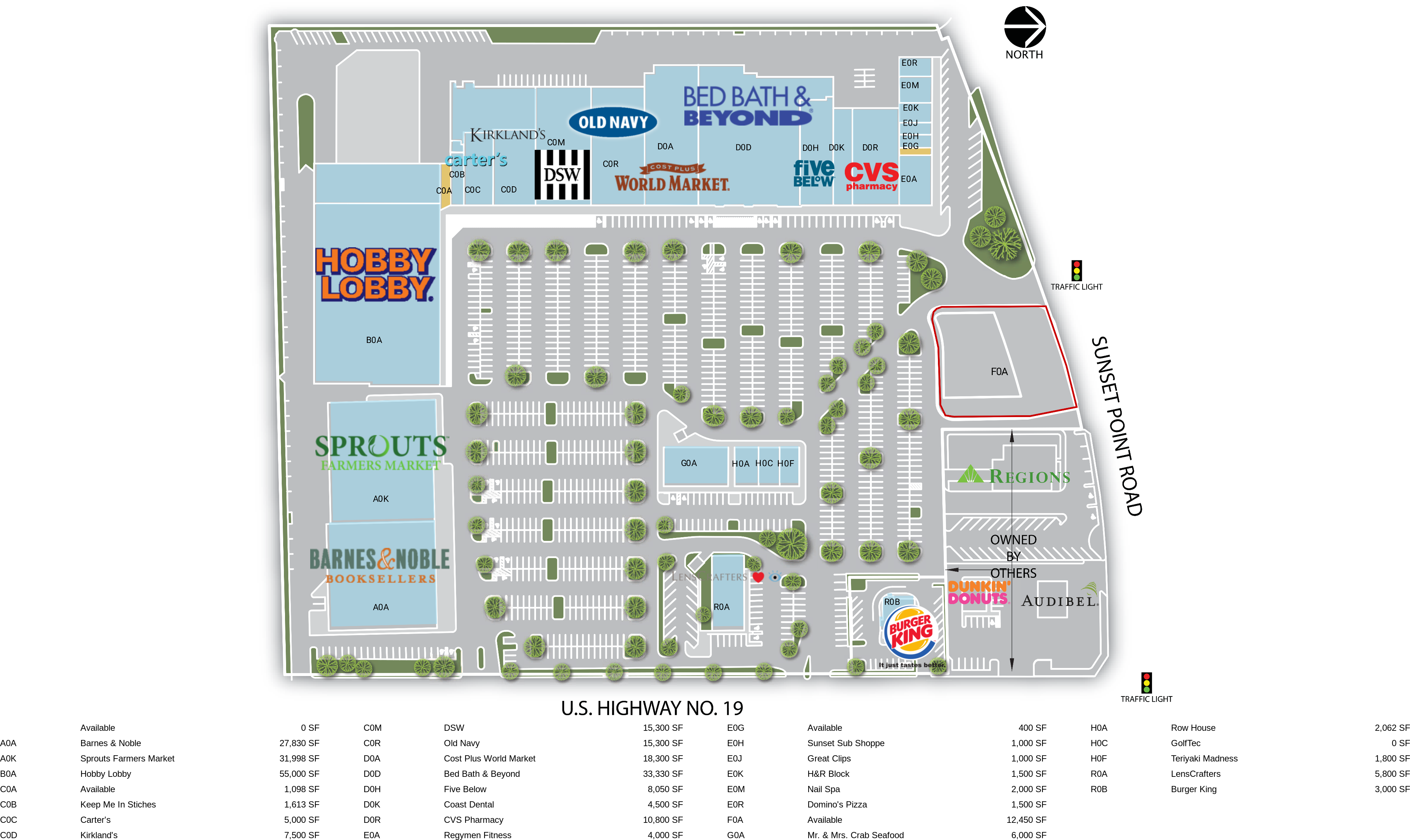 Clearwater FL Sunset Point 19 Retail Space For Lease Clearwater FL Sunset Point 19 Retail Space For Lease